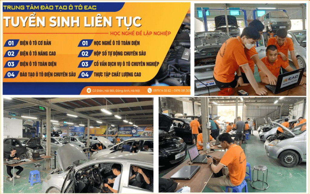 Tài liệu sửa chữa ô tô Toyota Hiace tiếng việt | Trường Dạy Nghề EAC